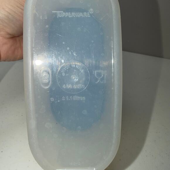 Tupperware Modular Mates #2 Blue Seal Food Storage Organization Container & Seal - Picture 7 of 10